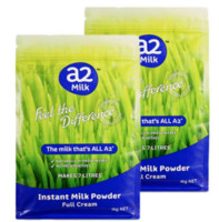 a2 艾尔 全脂高钙奶粉1000g（2袋装）
