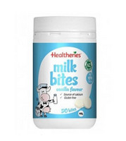 Healtheries 贺寿利 香草味牛奶片 50片