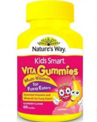 Kids Smart 佳思敏 澳萃维/佳思敏（Nature’s Way）进口儿童维生素VC+补锌软糖 60粒/瓶装 2岁以上