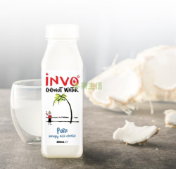限华北:INVO 冷压鲜榨椰子水 300ml 6瓶装 80.