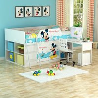 酷漫居 迪士尼授权 多功能组合儿童床 1.2米