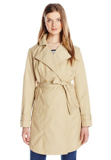 KENNETH COLE Classic Trench 女士风衣 卡其色 S