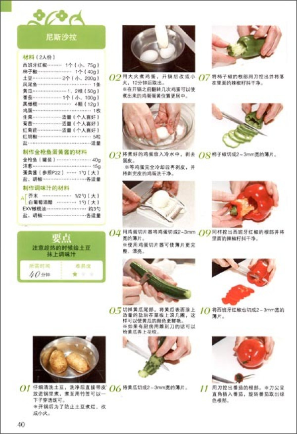 《法式西餐制作大全》、《西餐礼仪》