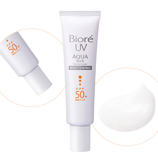 Biore 碧柔 Bioré AQUA Rich系列 水活防晒美白凝霜 SPF50+/PA+++ 33g