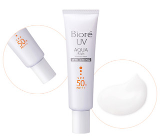 Biore 碧柔 AQUA Rich系列 水活防晒美白凝霜 SPF50+/PA+++ 33g