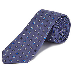 Original Penguin 蓝色印花领带