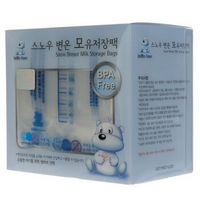 小白熊 (Snow Bear)储奶袋 韩国进口 母乳储存袋 保鲜袋 52片装 200ml 09523