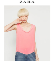 ZARA 02594580620 小蝴蝶结饰上衣