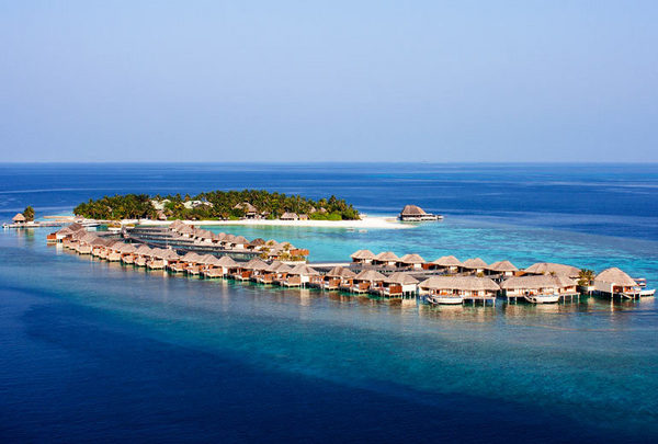 马尔代夫超五星岛W宁静岛6天4晚自由行（往返含税机票+2沙2水含早+往返水飞）