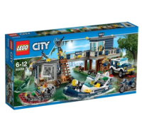 LEGO 乐高 60069 City城市系列 沼泽警察局*2件