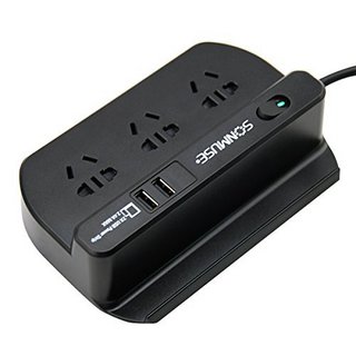 SONMUSE 声缪斯 SF-3NDBU2 智能多用USB插座 2.4A智能快充 黑色