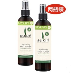 sukin 苏芊 保湿喷雾清爽型爽肤水 250ml*2