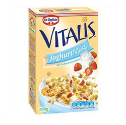 Dr.Oetker 欧特家博士 Vitalis 酸奶草莓早餐麦片 600g