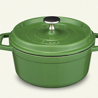 STAUB 圆形珐琅铸铁汤锅 18cm