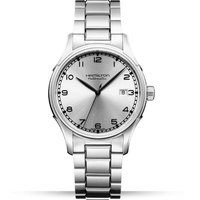 HAMILTON 汉米尔顿 男士自动机械表 (圆形、钢、银色、40mm) H39515153