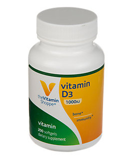 Vitamin Shoppe 维生素D3 100粒