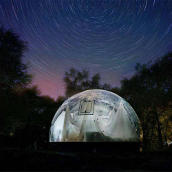 北京星空箭扣营地 想和你在透明泡泡里看整晚星空银河