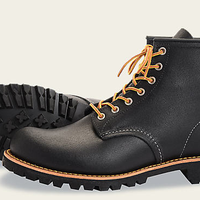 RED WING 红翼 Heritage Roughneck 男士工装靴 美产 棕色