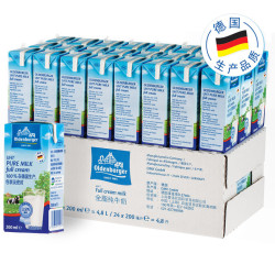 OLDENBURGER 欧德堡 全脂纯牛奶 200ml*24*2件