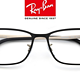  Ray·Ban 雷朋 ORB6348D金属眼镜架+依视路1.552非球面钻晶A+树脂镜片　