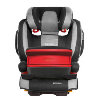 RECARO 超级莫扎特系列 汽车儿童安全座椅  9月-12岁 isofix  银黑色