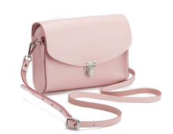 The Cambridge Satchel 女士真皮斜挎包 淡玫瑰粉
