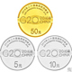 2016年G20纪念币 金银套装