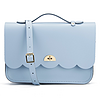  The Cambridge Satchel Cloud 云朵系列 女士斜挎包 长春花蓝