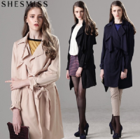 SHE'S MISS Chic Modern 女款风衣