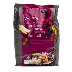 Waitrose 水果浆果什锦营养麦片 1kg