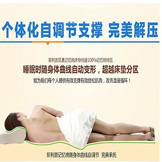 Sleep Science 斯利普 黑宝石 记忆棉床垫 150*200cm