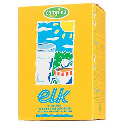 Campina Elk成人高钙脱脂奶粉  240g*4盒