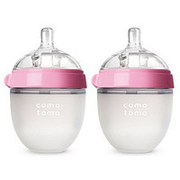 Comotomo 硅胶软奶瓶 150ml 粉色 2只装*3套