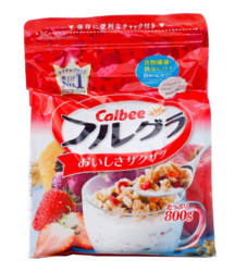 Calbee 卡乐比 水果颗粒果仁谷物麦片 800g 