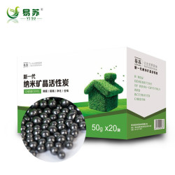 易苏 纳米矿晶活性炭 1000g
