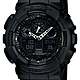 CASIO 卡西欧 G-SHOCK GA-100-1A1 男士双显运动腕表