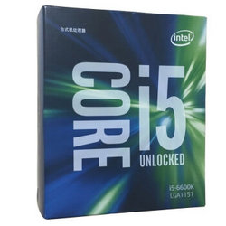 intel 英特尔 Core 酷睿 i5-6600K CPU处理器