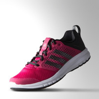 adidas 阿迪达斯 madoru 女子跑鞋 荧光玫红 B33652 如图 37