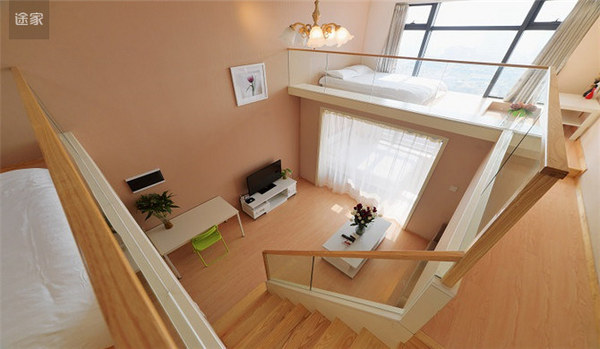 杭州 橘果公寓复式豪华三居6人套房