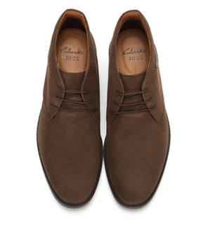 Clarks Chilver Hi GTX 男士防水踝靴深棕色磨砂皮41.5(uk7.5)【报价价格评测怎么样】 -什么值得买