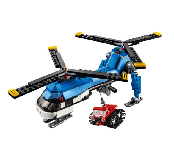 lego 乐高 创意百变系列 31049 双旋翼直升机