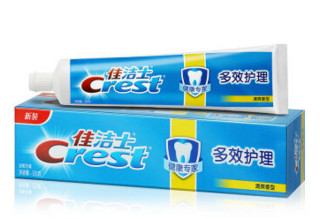 Crest 佳洁士 健康专家 多效护理清爽香型牙膏 120g