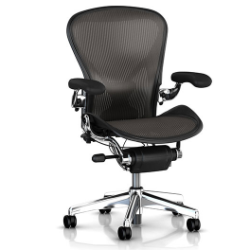 Herman Miller 赫曼米勒 Aeron 人体工学座椅(带PostureFit ,高配版)