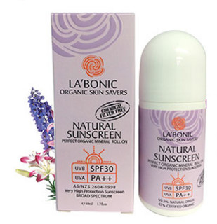 La‘bonic 有机天然薰衣草防晒滚珠 SPF30 50ml*2