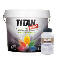 TITAN 堤丹 内墙乳胶漆 白色经典系列套装（面漆10L*1+底漆1L*1）