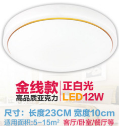 维纳特 LED吸顶灯（23cm、12w）