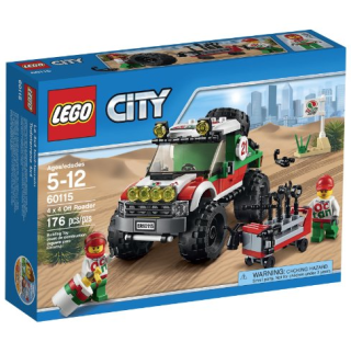  LEGO/乐高 City城市系列 60115 四驱越野车