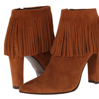 STUART WEITZMAN Fringetimes 女士真皮踝靴