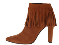 STUART WEITZMAN Fringetimes 女士真皮踝靴