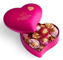 GODIVA 歌帝梵 Keepsake Heart Tin 心形巧克力礼盒（约12颗）*2